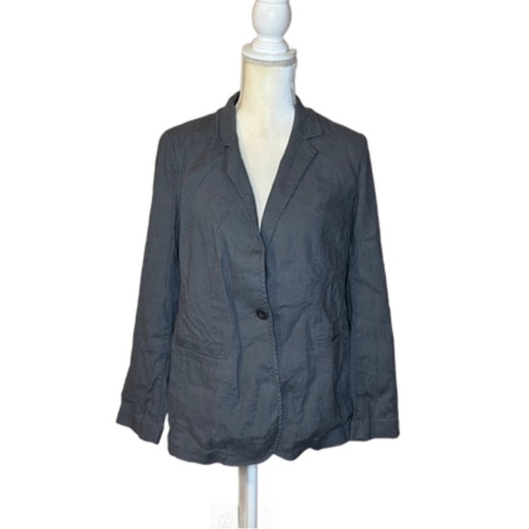 ⭐️J. Jill Linen Blend Blazer - Picture 1 of 7
